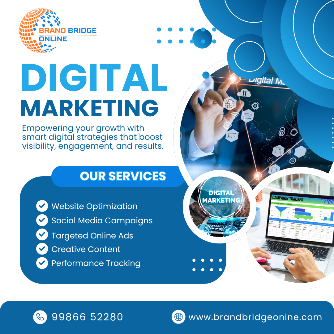 Digital Marketing Agency in Vijayanagar Bangalore Brand Bridge Online SEO Social Media Google Ads Services